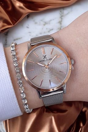 ساعت مچی متالیک زنانه 31-35 میلی متر Daniel Klein - کد 929750696