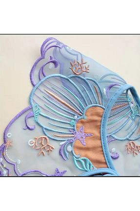 ست بیکینی بنفش زنانه گلدار Phellos - کد 929818119