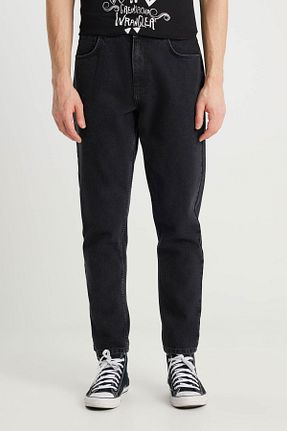 شلوار مشکی مردانه پاچه تنگ Wrangler - کد 927554351