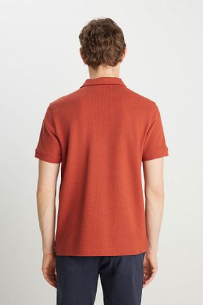 تیشرت نارنجی مردانه یقه پولو Wrangler - کد 924505704