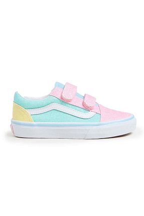 کفش اسنیکر آبی بچه گانه جیر Vans - کد 929775447