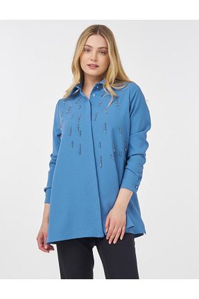 پیراهن حجاب زرشکی زنانه رگولار Kayra - کد 929779224