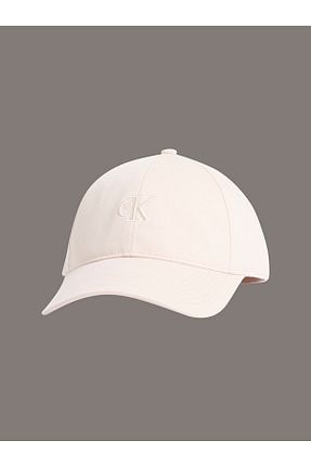 کلاه بژ زنانه پنبه ای Calvin Klein - کد 929842411