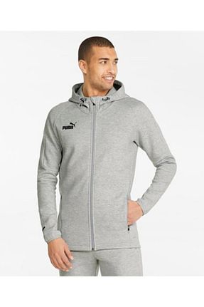 سوئیشرت طوسی مردانه ساده Puma - کد 792820693