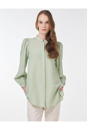 پیراهن حجاب سبز زنانه رگولار Kayra - کد 929779448