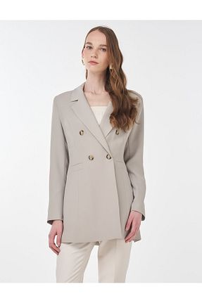 کت حجاب بژ زنانه رگولار Kayra - کد 929779225