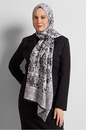 شال بژ زنانه پلی استر Alvina - کد 929785070