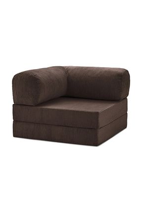 کاناپه قهوه ای مخمل Dekoro - کد 929781757