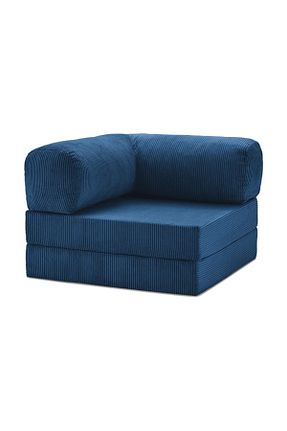 کاناپه آبی مخمل Dekoro - کد 929781797