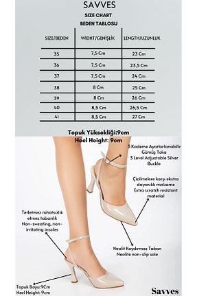 کفش پاشنه بلند کلاسیک بژ زنانه چرم لاکی Holy Heel - کد 928895202