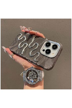 کاور و قاب طوسی iPhone 15 Pro Max Zebana - کد 929790505