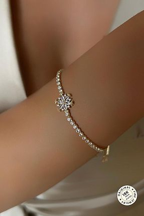 دستبند استیل (فولاد) طلائی بچه گانه استیل ضد زنگ Cacharel Classic - کد 929877096