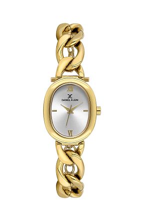 ساعت مچی زرد زنانه استل (فولاد) Daniel Klein - کد 929846153