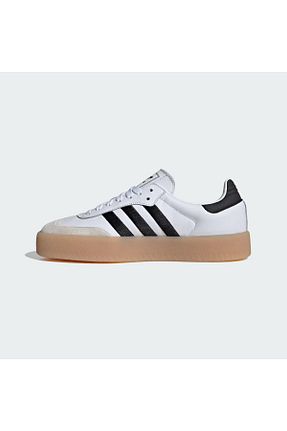کفش اسنیکر سفید زنانه بند دار adidas - کد 799999933