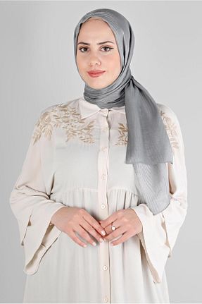شال طوسی زنانه پلی استر Alvina - کد 806345887