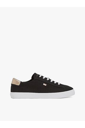کفش اسنیکر مشکی زنانه بند دار Tommy Hilfiger - کد 901396106