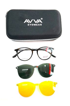 عینک آفتابی رنگی زنانه 48 Avva - کد 929848972