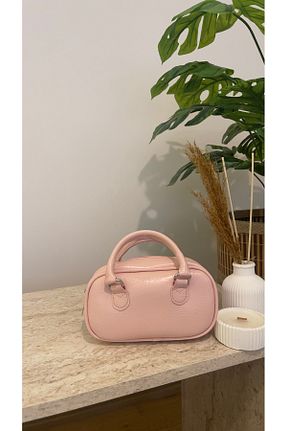 کیف دوشی صورتی زنانه چرم مصنوعی HANWOMEN BAGS - کد 929856000