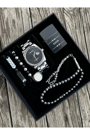 ست ساعت مچی مشکی مردانه فلزی DEEPWELL - کد 359123724