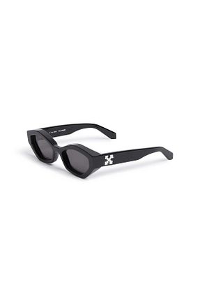 عینک آفتابی مشکی زنانه 55 OFF WHITE - کد 929865730