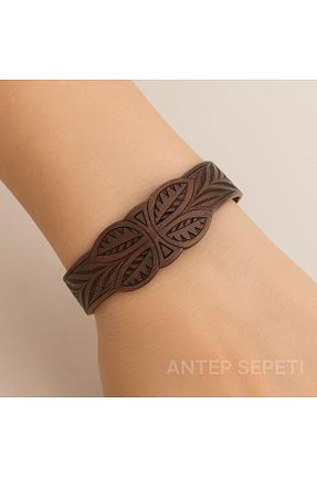 دستبند جواهر قهوه ای زنانه ANTEPSEPETİ - کد 929864837