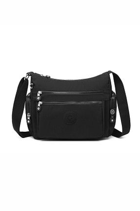 کیف پستچی مشکی زنانه پارچه ای Smart Bags - کد 129161396