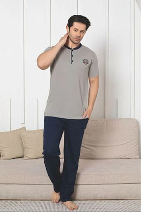 ست لباس راحتی رنگی مردانه ساده Farya Home - کد 929880145