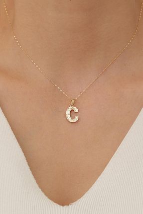 گردنبند طلا زرد زنانه 14 عیار Bayar Gold - کد 379167119