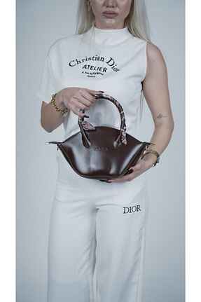 کیف دوشی قهوه ای زنانه MODA - کد 929879650