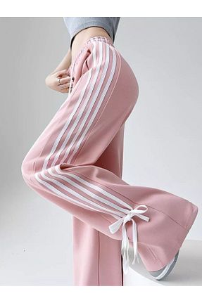 شلوار کرمگن صورتی زنانه اورسایز The Champ Clothing - کد 930251106