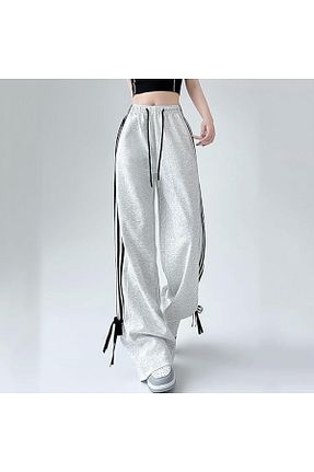 شلوار کرمگن طوسی زنانه اورسایز The Champ Clothing - کد 929886120