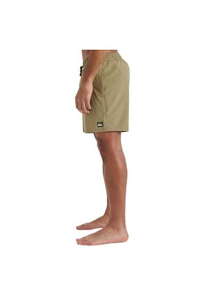 شلوارک ساحلی قهوه ای مردانه مخلوط پلی استر Quiksilver - کد 923915556