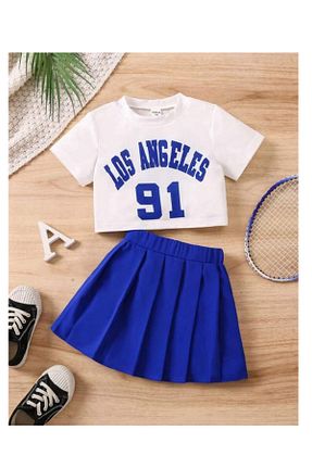 ست بالاتنه و پائین تنه سرمه ای بچه گانه بافتنی My Kids Wear - کد 929894444