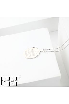 گردنبند استیل ( فولاد ) متالیک زنانه استیل ضد زنگ Eternal TT - کد 927858173