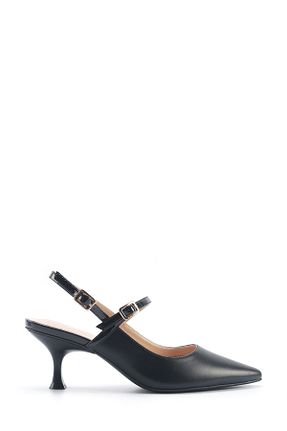 کفش پاشنه بلند کلاسیک مشکی زنانه چرم مصنوعی Nine West - کد 899657868
