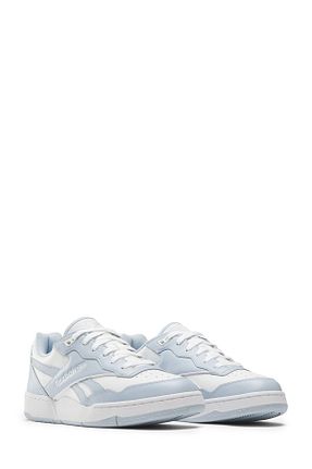 کفش اسنیکر آبی زنانه چرم اصل Reebok - کد 901980317
