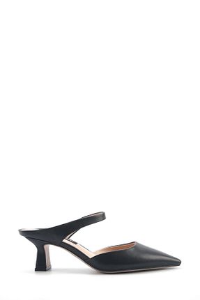 دمپائی مشکی زنانه چرم مصنوعی Nine West - کد 904262676