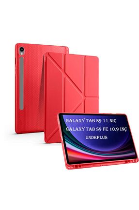 کیف تبلت قرمز Samsung Uyumlu UnDePlus - کد 792468090