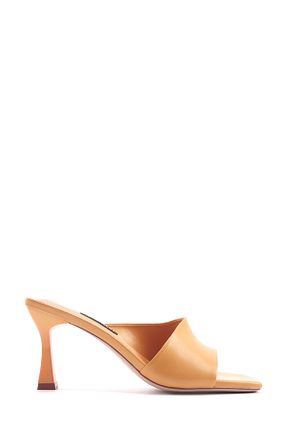 دمپائی نارنجی زنانه چرم مصنوعی Nine West - کد 826152295