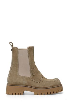 بوت / نیم بوت بژ زنانه پارچه ای Nine West - کد 843624813