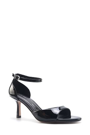 صندل مشکی زنانه پاشنه تخت Nine West - کد 899658001
