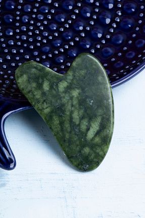 ابزار ماساژ صورت سبز Gua Sha OSMANLI DOĞAL TAŞ - کد 72460484