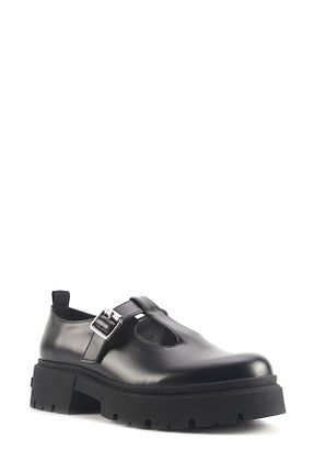 کفش لوفر مشکی زنانه چرم مصنوعی Nine West - کد 858817537
