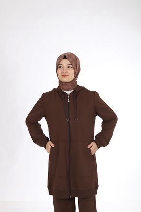 کت اسپرت قهوه ای زنانه Butik - کد 929957449
