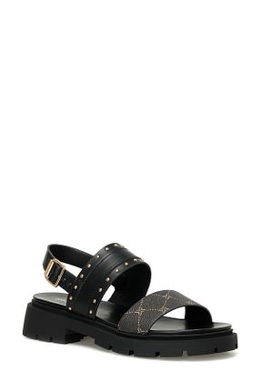 صندل قهوه ای زنانه پاشنه تخت Nine West - کد 827210970
