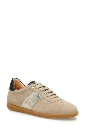 کفش اسنیکر بژ زنانه چرم اصل Nine West - کد 898013732