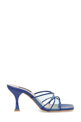دمپائی آبی زنانه چرم مصنوعی Nine West - کد 747172544