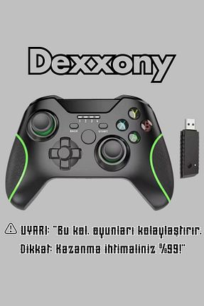 دسته بازی و جوی استیک کنسول مشکی Dexxony - کد 924998380