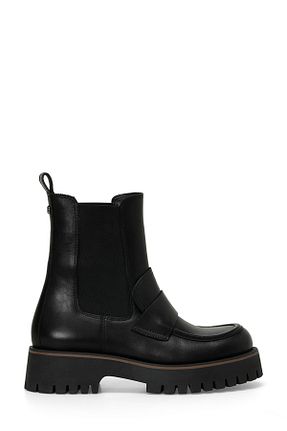 بوت / نیم بوت مشکی زنانه پارچه ای Nine West - کد 843950681