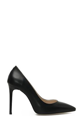 کفش پاشنه بلند کلاسیک مشکی زنانه چرم مصنوعی Nine West - کد 761130621